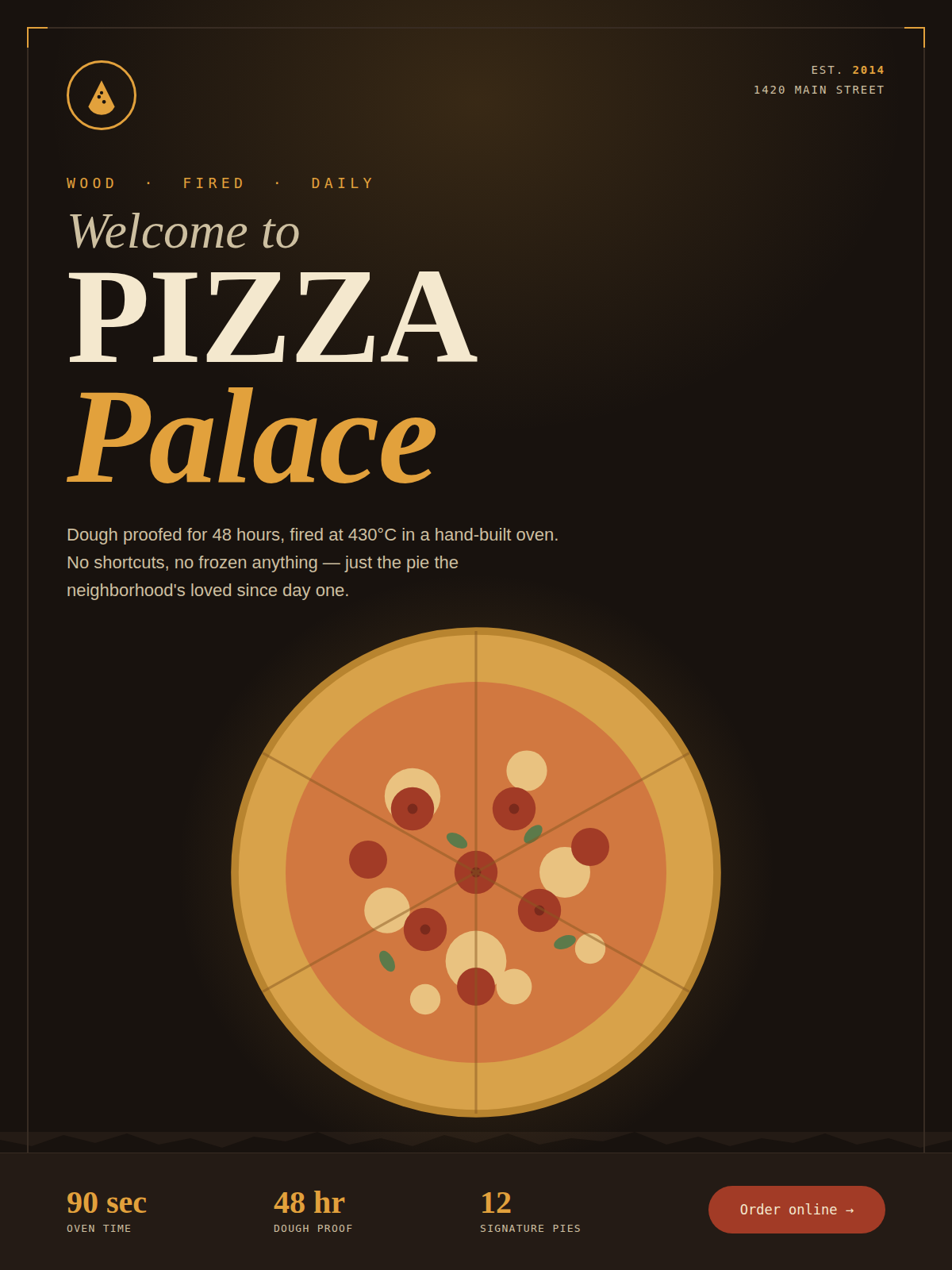 pizza palace poster